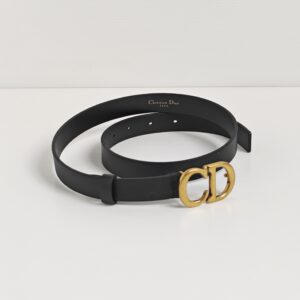 (SOLD) genuine (like-new) Dior CD saddle belt (size 70)