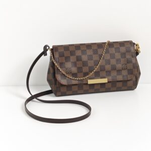 (SOLD) genuine pre-owned Louis Vuitton damier favorite MM