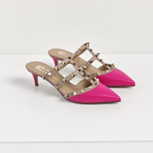 genuine (like-new) Valentino rockstud kitten heels (37)