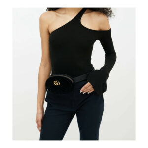 genuine (NEW) Gucci velvet GG marmont belt bag