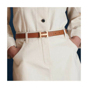 genuine (unworn) Hermès 24mm reversible constance belt (size 70)
