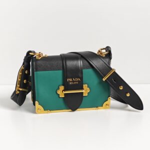 genuine (almost-new) Prada cahier bag