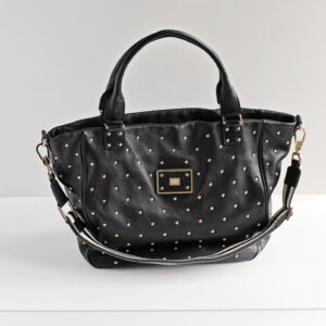 (SOLD) genuine pre-owned Anya Hindmarch studded leather tote