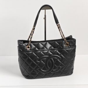 genuine pre-owned Chanel timeless CC tote