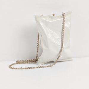 genuine (almost-new) Anya Hindmarch crisp packet clutch