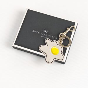 genuine (NEW) Anya Hindmarch “sunny-side-up egg” charm