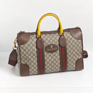 genuine (almost-new) Gucci GG small duffle bag