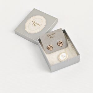(SOLD) genuine (like-new) Dior vintage heart clip earrings