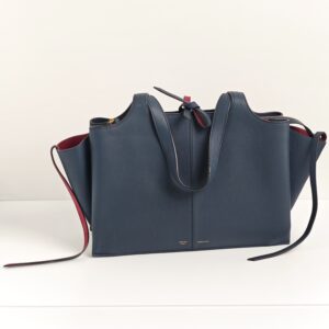 (SOLD) genuine (like-new) Celine bicolour trifold bag