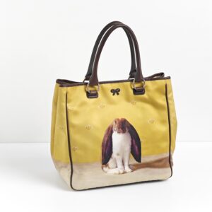 (SOLD) genuine (pre-owned) Anya Hindmarch “Be A Bag” bunny tote