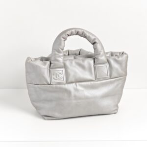 genuine pre-owned Chanel small cocoon tote