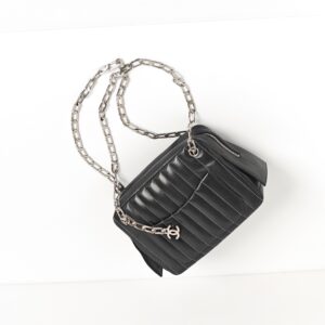 genuine pre-owned Chanel mini mademoiselle camera bag
