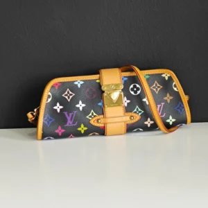 (Unavailable) genuine pre-owned Louis Vuitton multicolore shirley clutch