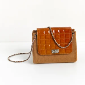 (Unavailable) genuine pre-owned Chanel 2002 vintage mademoiselle accordion bag