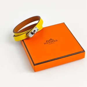 (Unavailable) genuine (NEW) Hermès mini kelly double tour bracelet