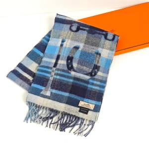 (Unavailable) genuine (NEW) Hermès HER-MES cashmere muffler