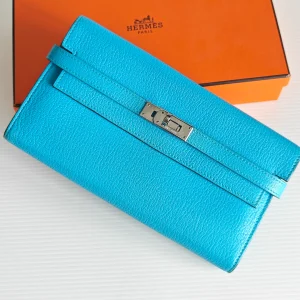 (Unavailable) genuine pre-owned Hermès kelly wallet