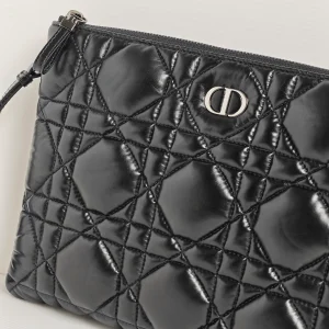 genuine (like-new) Dior caro large daily pouch