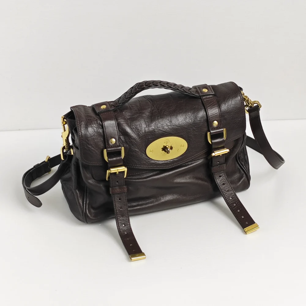 (Unavailable) genuine pre-owned Mulberry medium classic alexa bag