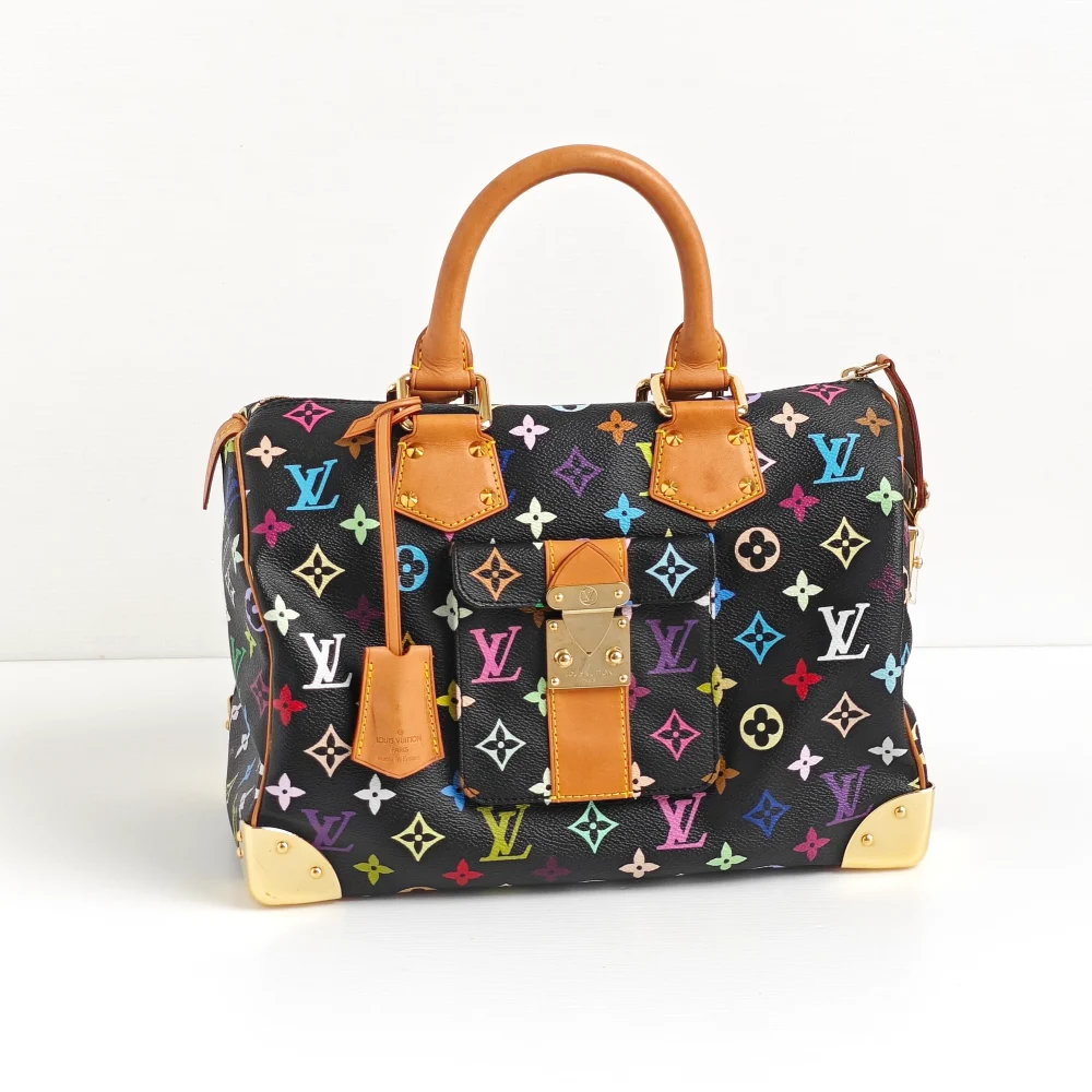 (Unavailable) genuine pre-owned Louis Vuitton multicolore speedy 30