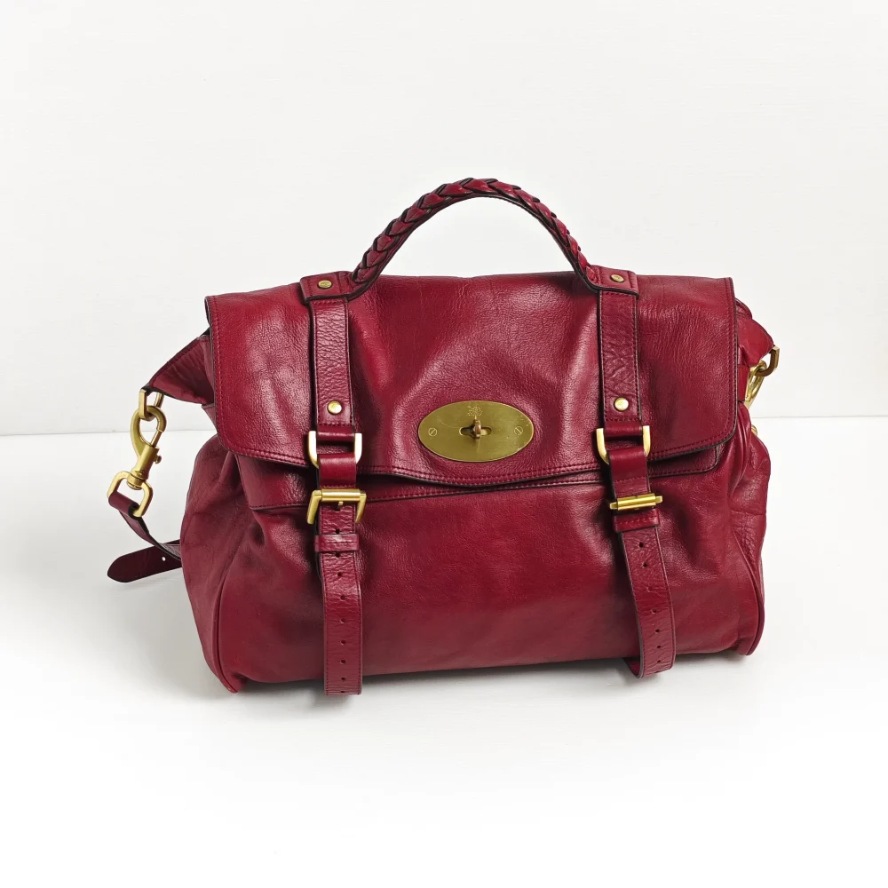 genuine pre-owned Mulberry large classic alexa bag