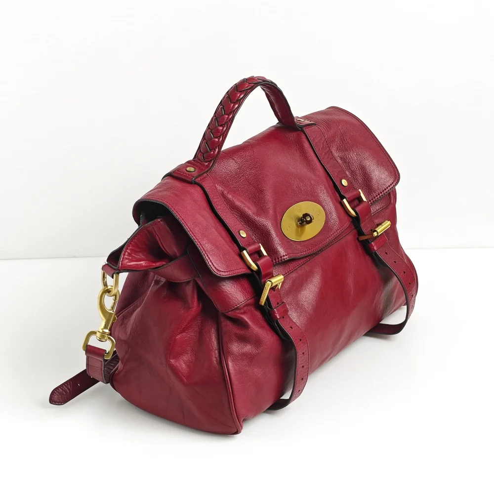 genuine pre-owned Mulberry large classic alexa bag - Image 3