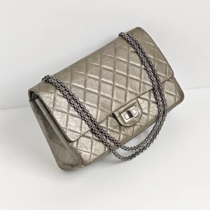 genuine pre-owned Chanel 2.55 reissue flap (size 227)