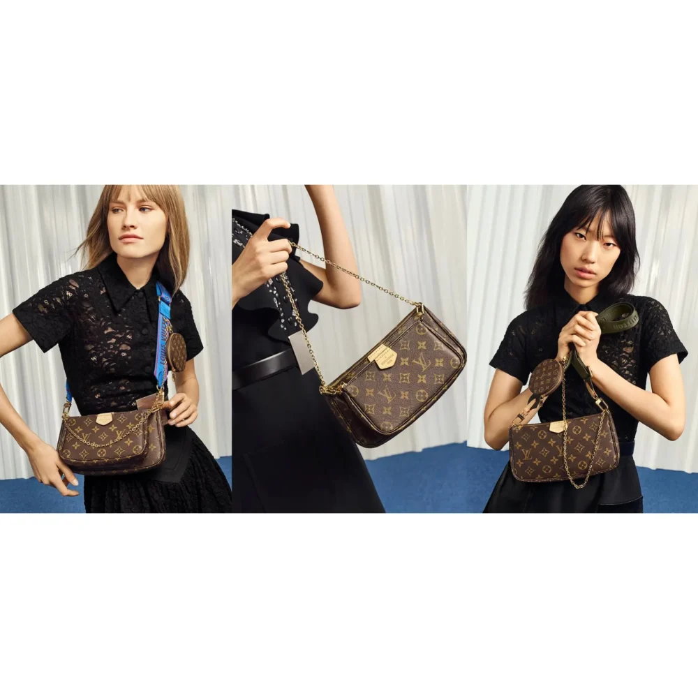 (Unavailable) genuine pre-owned Louis Vuitton multi pochette accessoires - Image 4