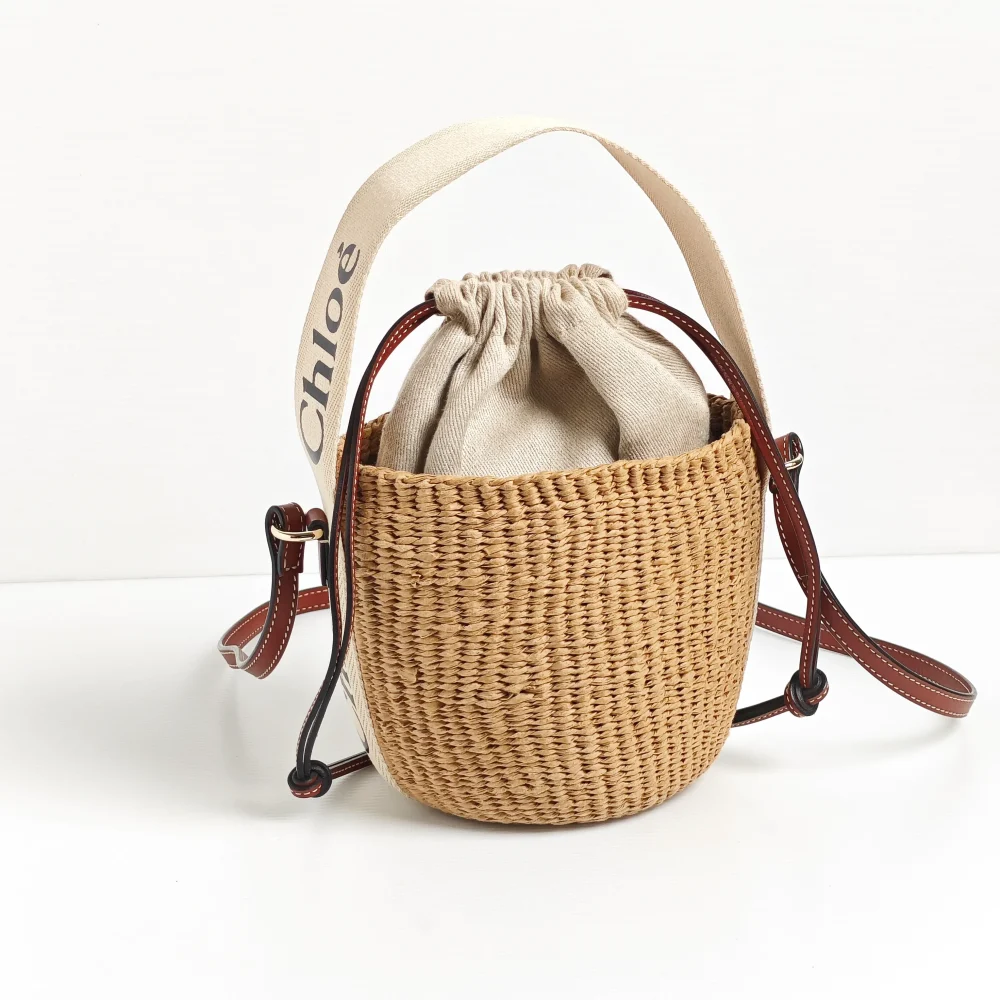 genuine (almost-new) Chloé small woody basket bag