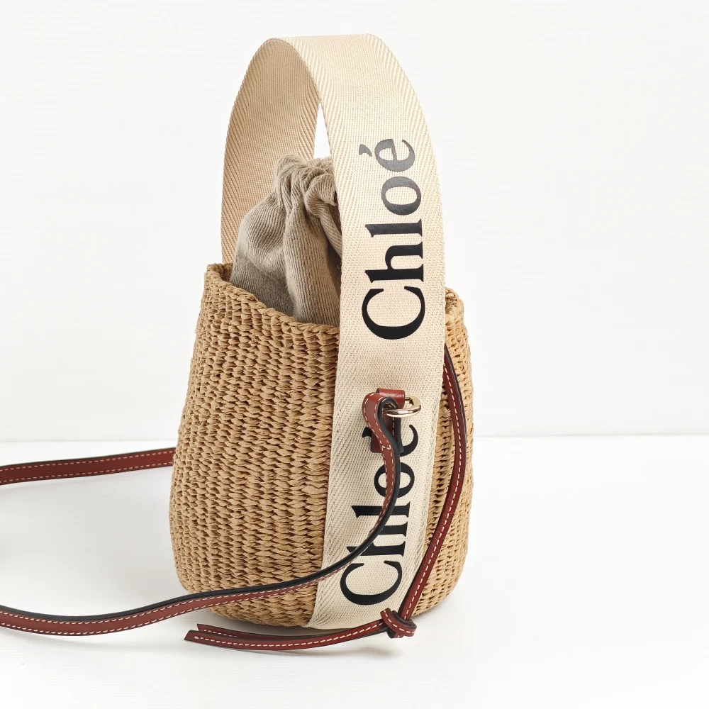 genuine (almost-new) Chloé small woody basket bag - Image 7