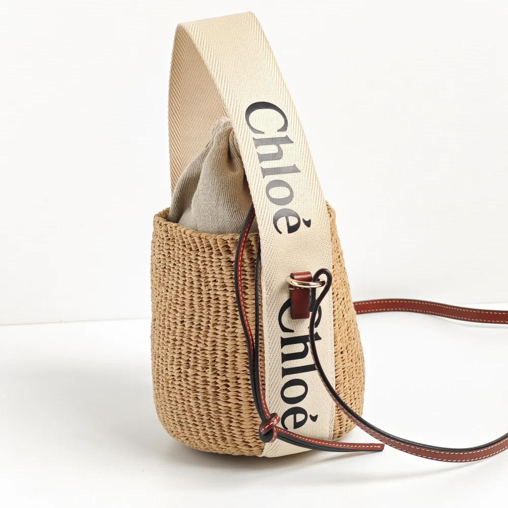 genuine (almost-new) Chloé small woody basket bag - Image 6
