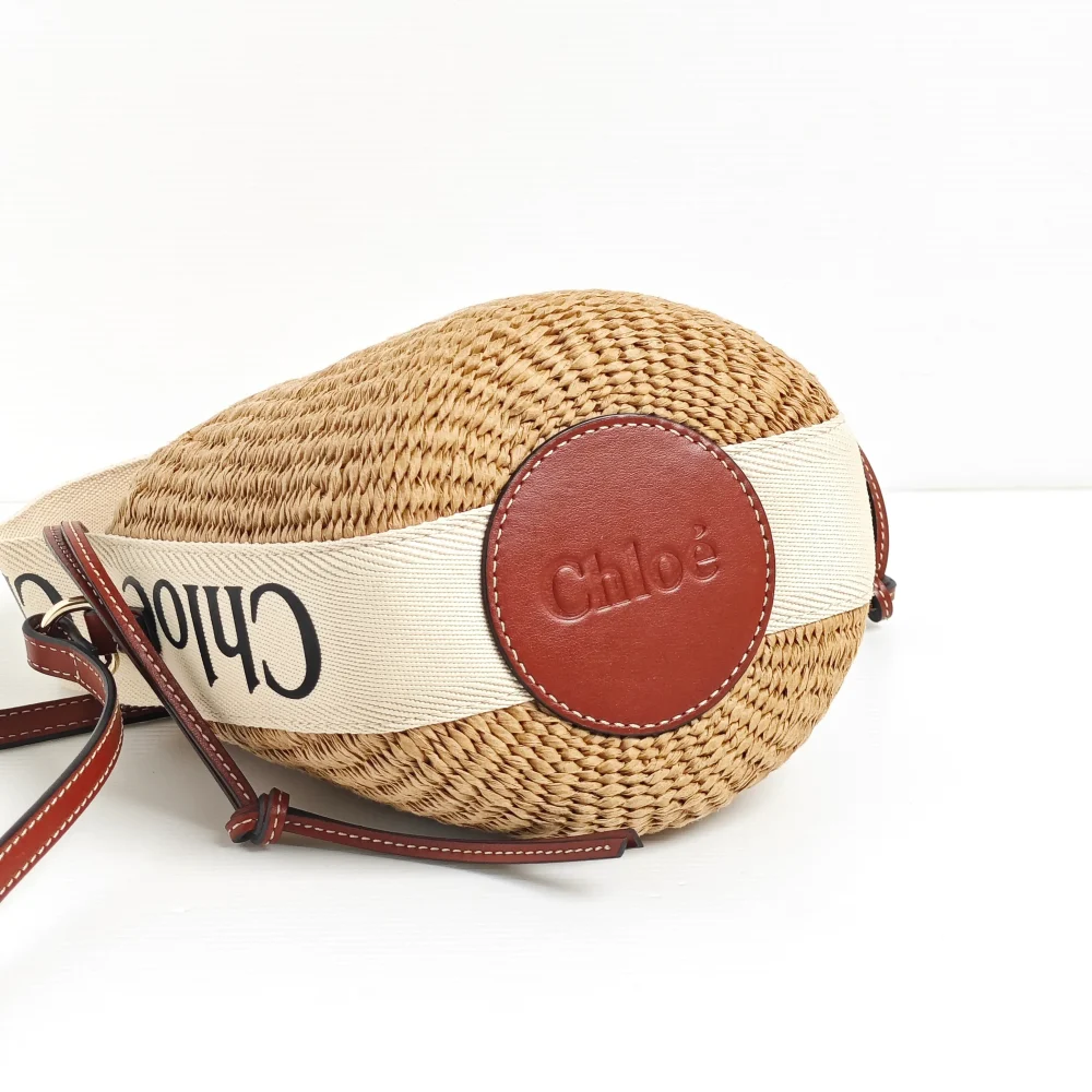 genuine (almost-new) Chloé small woody basket bag - Image 9