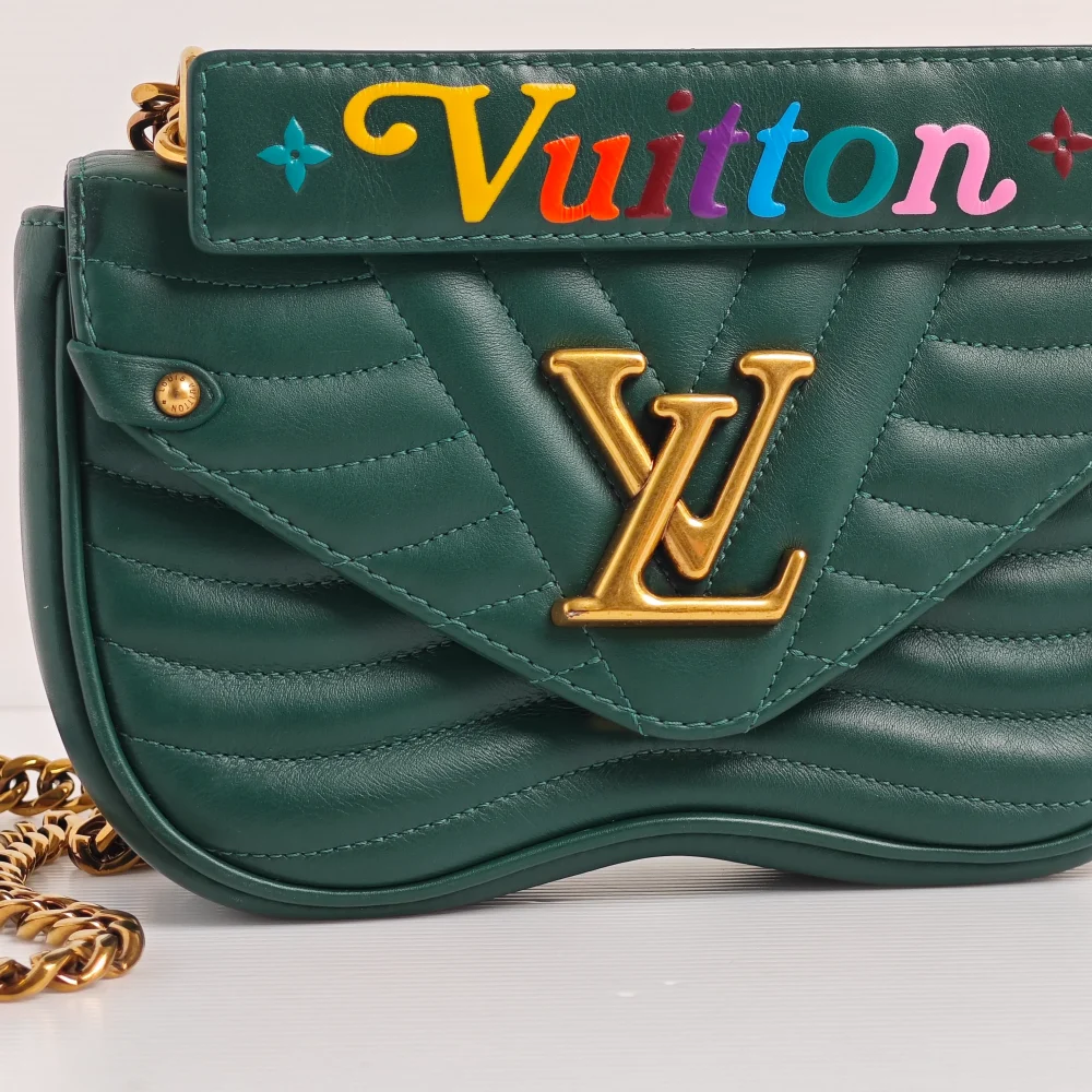 (Unavailable) genuine pre-owned Louis Vuitton new wave chain bag PM - Image 6