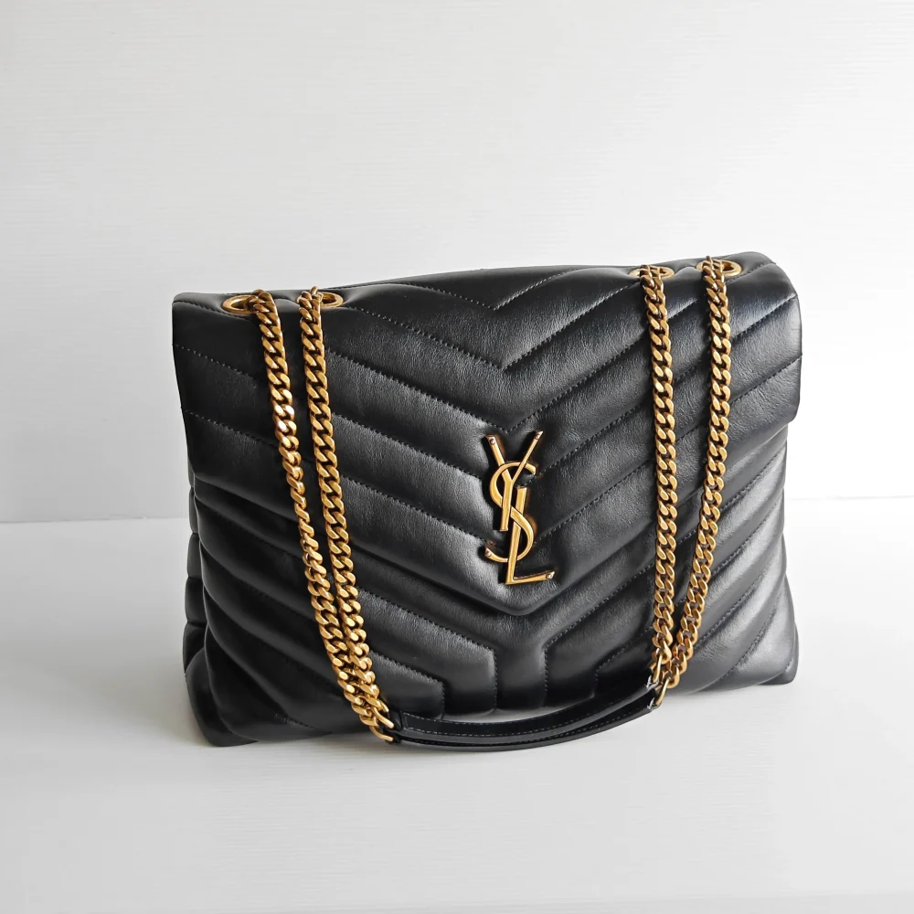 (Unavailable) genuine (almost-new) YSL medium loulou