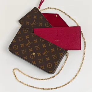 genuine (NEW) Louis Vuitton monogram pochette felicie