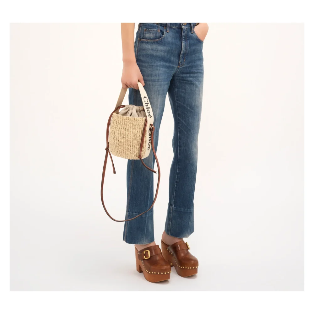 genuine (almost-new) Chloé small woody basket bag - Image 5