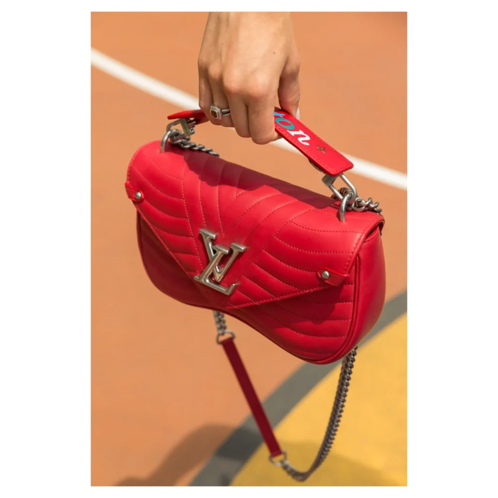 (Unavailable) genuine pre-owned Louis Vuitton new wave chain bag PM - Image 5