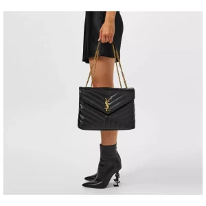 (Unavailable) genuine (almost-new) YSL medium loulou