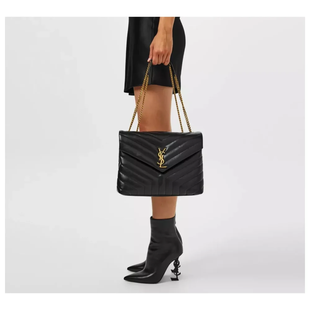 (Unavailable) genuine (almost-new) YSL medium loulou - Image 2