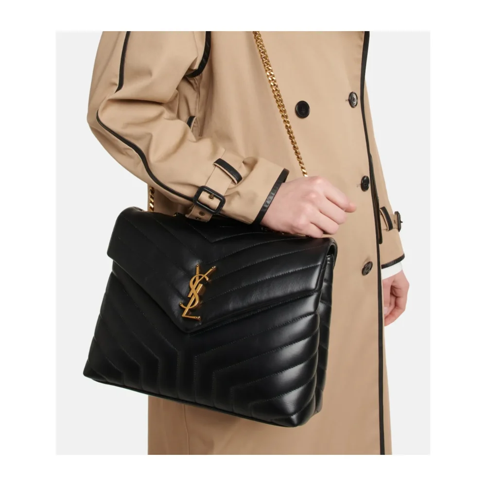 (Unavailable) genuine (almost-new) YSL medium loulou - Image 3