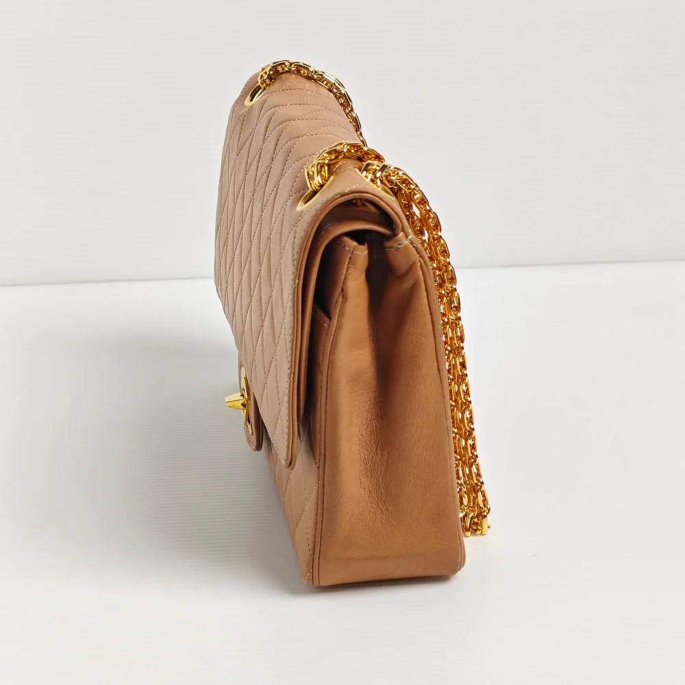 (Unavailable) genuine pre-owned Chanel 1980s vintage medium mademoiselle flap - Image 5