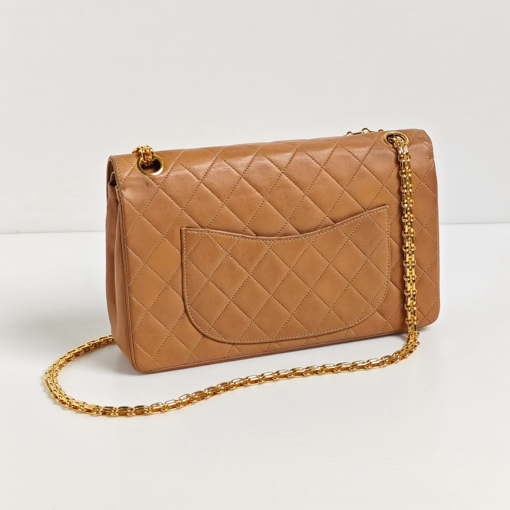 (Unavailable) genuine pre-owned Chanel 1980s vintage medium mademoiselle flap - Image 6