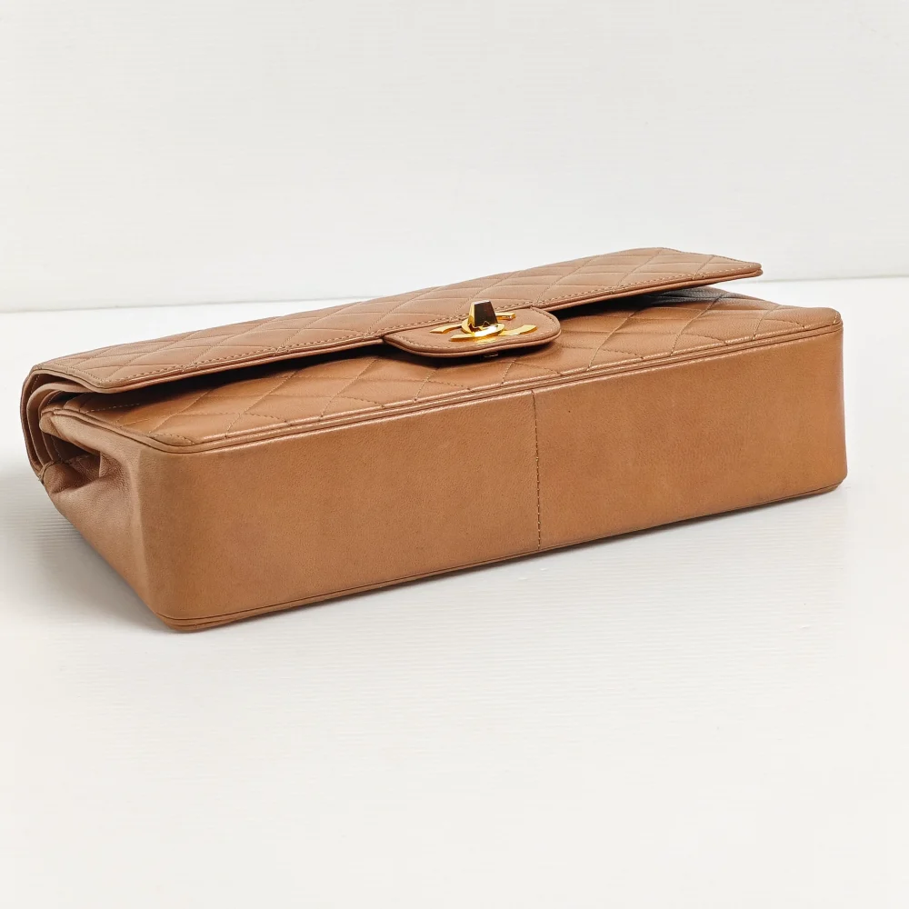 (Unavailable) genuine pre-owned Chanel 1980s vintage medium mademoiselle flap - Image 11