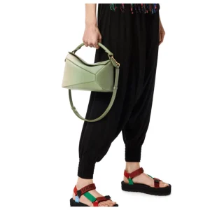 genuine (like-new) Loewe small puzzle edge bag