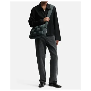 genuine pre-owned Bottega Veneta padded nylon maxi cassette bag