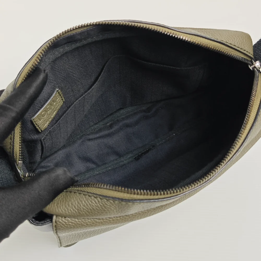 genuine pre-owned Loewe XS military messenger - Image 13