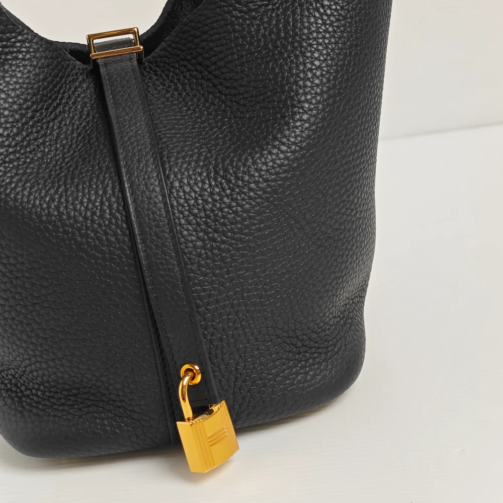 (Unavailable) genuine (almost-new) Hermès picotin 18 - black - Image 3