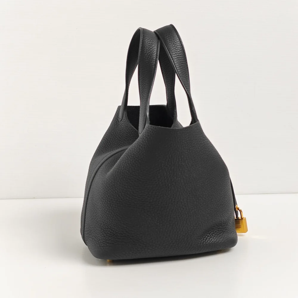 (Unavailable) genuine (almost-new) Hermès picotin 18 - black - Image 4