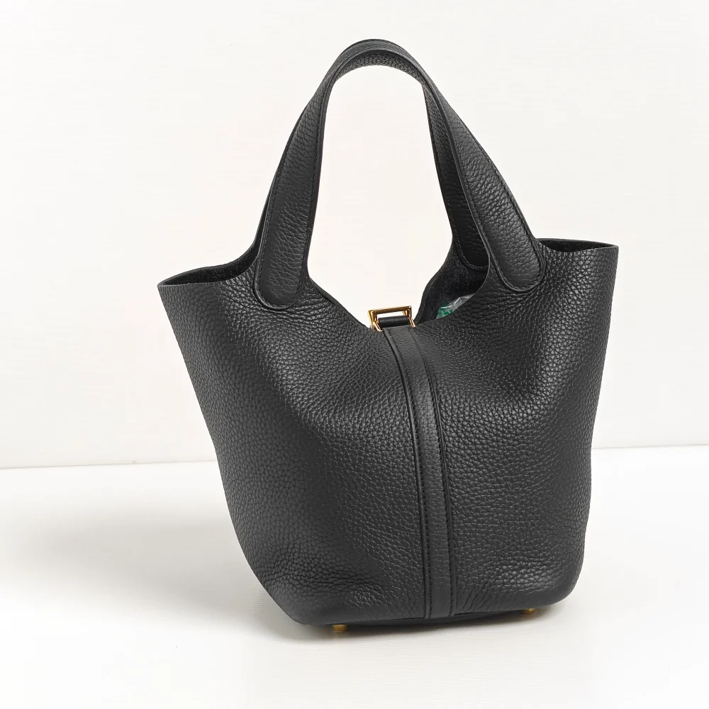 (Unavailable) genuine (almost-new) Hermès picotin 18 - black - Image 5