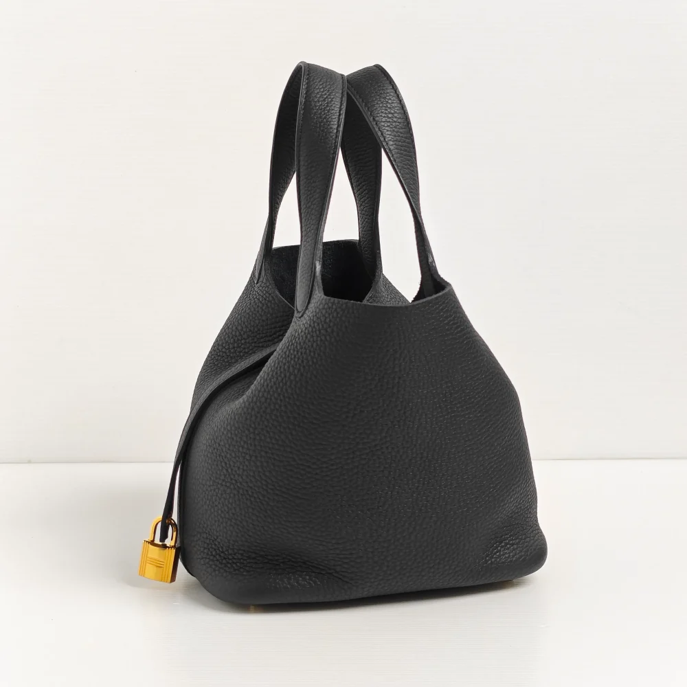 (Unavailable) genuine (almost-new) Hermès picotin 18 - black - Image 2